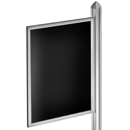 AZAR DISPLAYS 22"W x 28"H Double-Sided Slide-in Frame for Sky Tower Display 300274-SLV